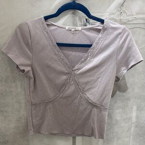 Antstar Women's Short Sleeve Lavender Tee